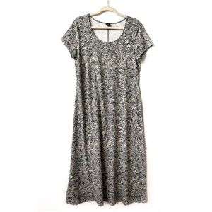 Peruvian Connection paisley print midi dress